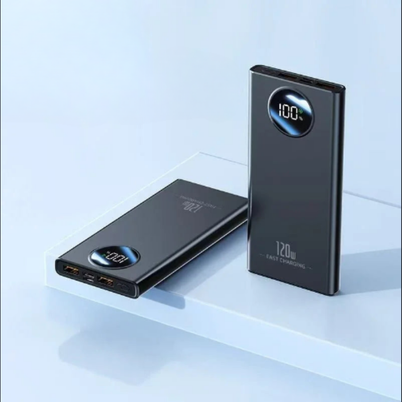 ⚡120W Ultra-Fast Power Bank | Compact & Reliable