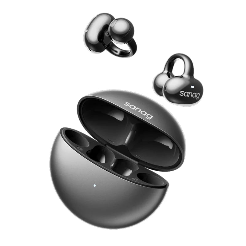 🎧EarClip Wireless Earbuds | Open-Ear Comfort & Style