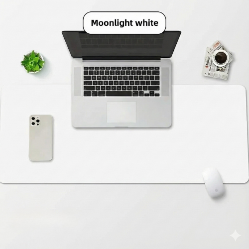 🖱️Large PU Leather Desk Pad – Waterproof Mouse & Keyboard Mat 💼