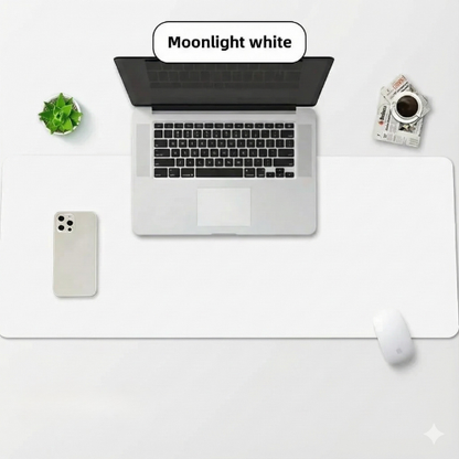 🖱️Large PU Leather Desk Pad – Waterproof Mouse & Keyboard Mat 💼