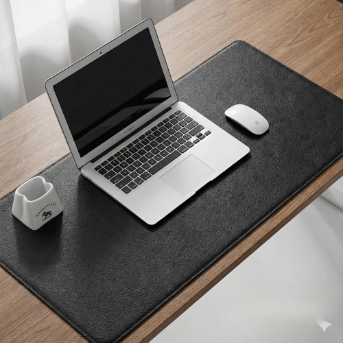 🖱️Large PU Leather Desk Pad – Waterproof Mouse & Keyboard Mat 💼