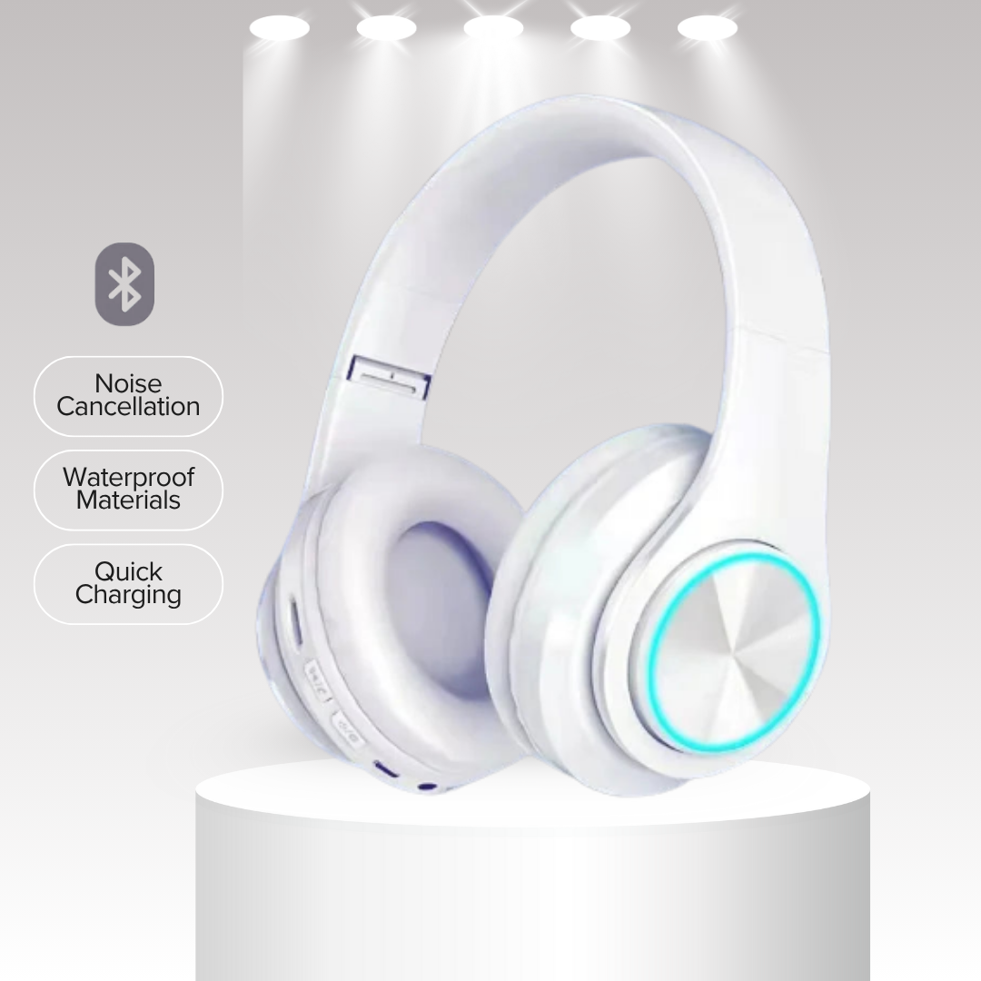 🎧Bluetooth Headset | Deep Bass & Built-in Microphone