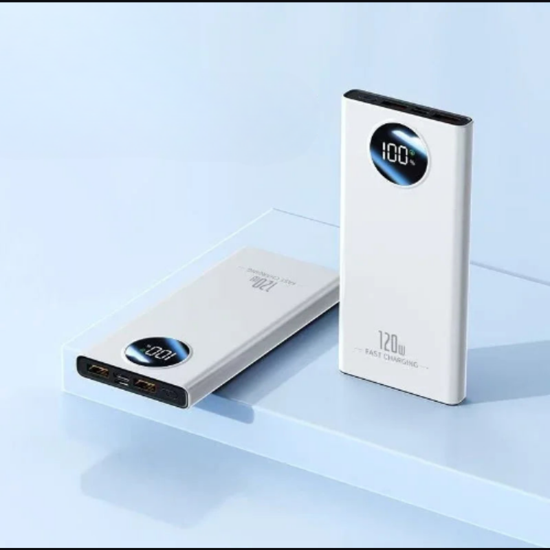 ⚡120W Ultra-Fast Power Bank | Compact & Reliable