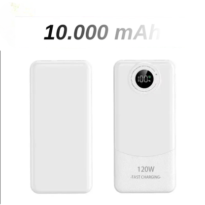 ⚡120W High-Capacity Power Bank | Giant Performance in Your Pocket