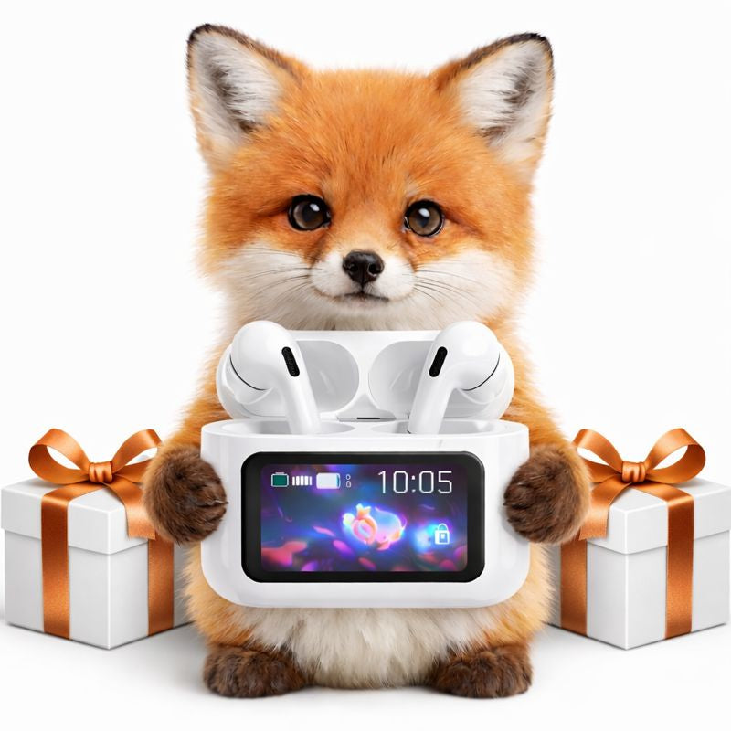 🎧Touchscreen Wireless Earphones | Smart Control & Deep Bass