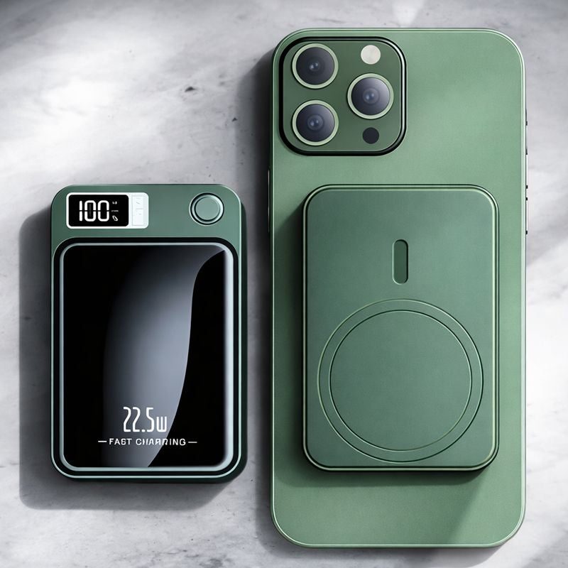 ⚡ Magnetic Wireless Charger | Ultra-Fast Snap-On Charging