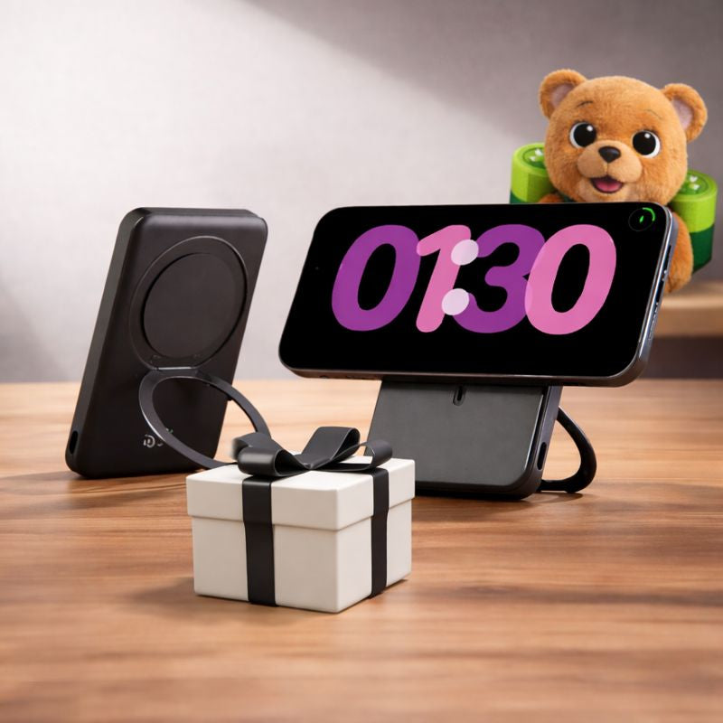 ⚡Magnetic PD Power Bank | Fast Charge with Stand Function