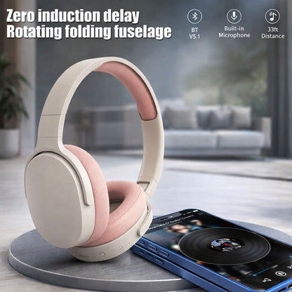 Foldable Bluetooth Headphones | Noise Cancelling & Deep Bass🎶