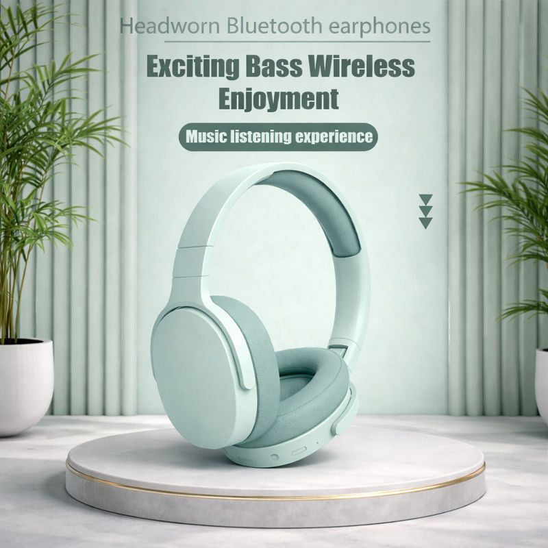 Foldable Bluetooth Headphones | Noise Cancelling & Deep Bass🎶