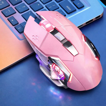 🖱️RGB Wireless Mouse | Sleek Design with Fast Response