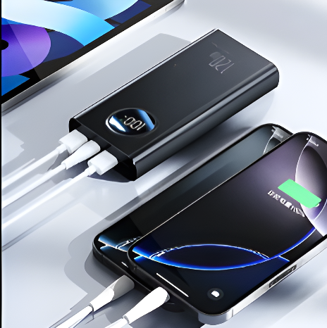 ⚡120W Ultra-Fast Power Bank | Compact & Reliable