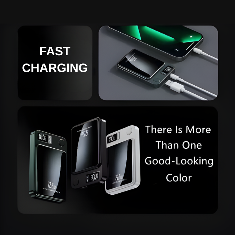 ⚡ Magnetic Wireless Charger | Ultra-Fast Snap-On Charging