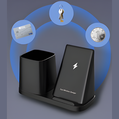 🔋HomeDesk Charge Organizer