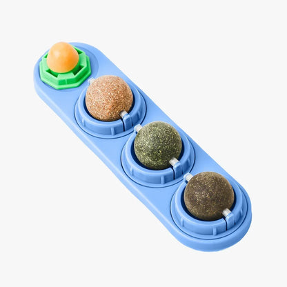 ⭐ Lick & Play 😺 | 4-in-1 Catnip Dental Chew Balls