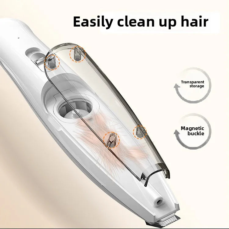 ⭐FurAway ✂️ | LED Pet Groomer with Vacuum – Quiet, Clean, Precise