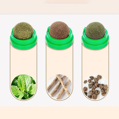 ⭐ Lick & Play 😺 | 4-in-1 Catnip Dental Chew Balls