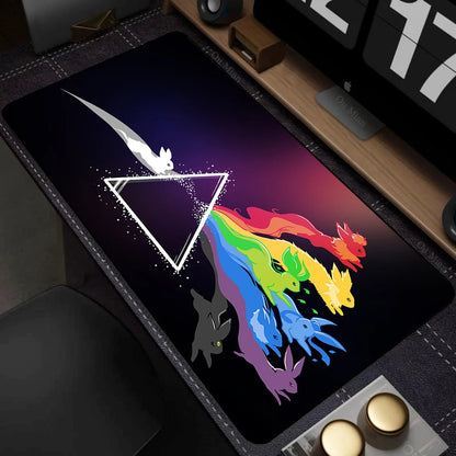 🖱️ Anime PC Colorful Gamer Mousepad