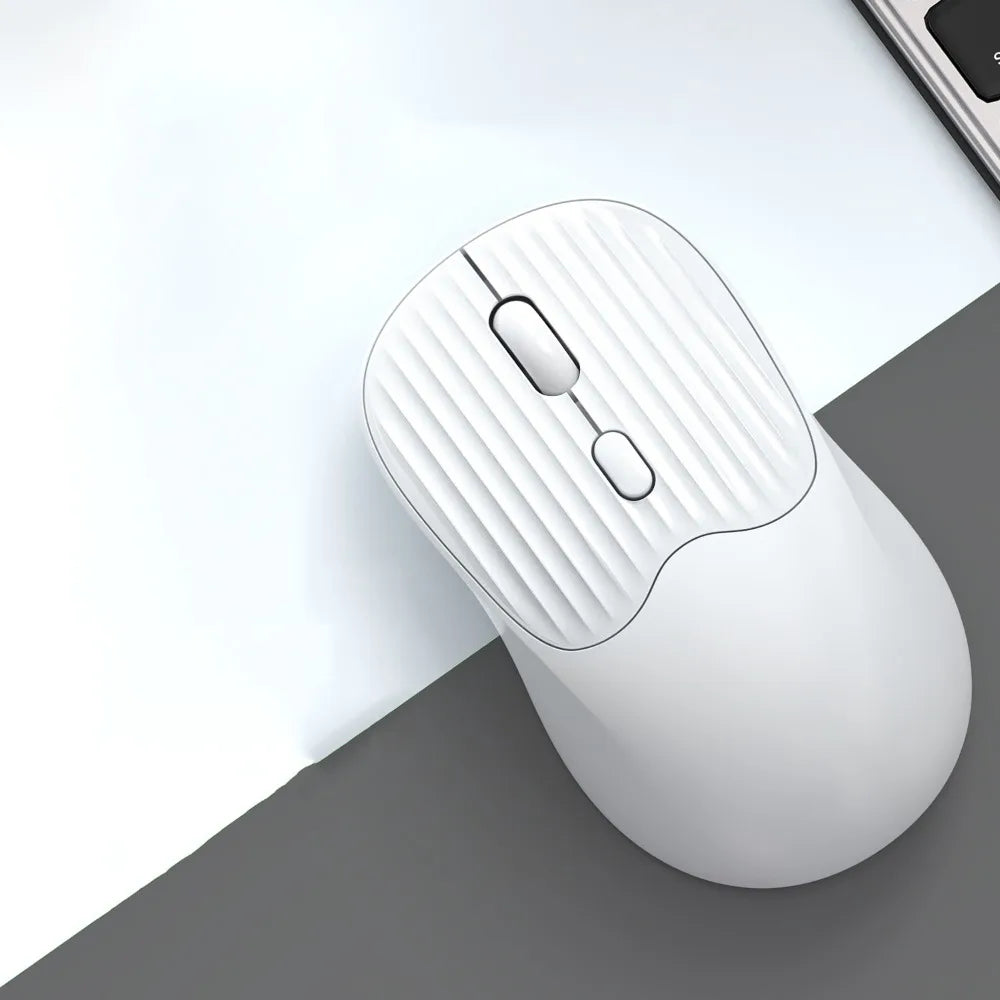 🖱️ Dual-Mode Wireless Mouse | Silent & Rechargeable Type-C