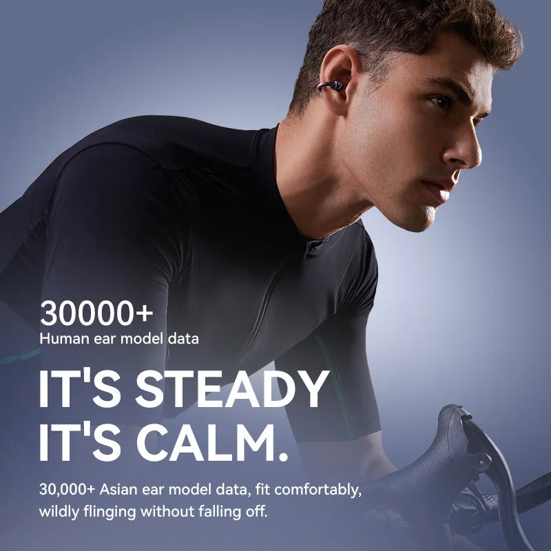 🎧EarClip Wireless Earbuds | Open-Ear Comfort & Style