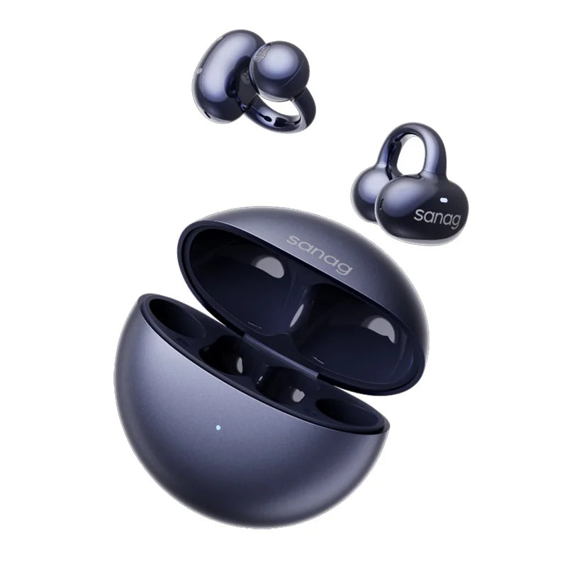 🎧EarClip Wireless Earbuds | Open-Ear Comfort & Style