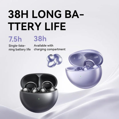 🎧EarClip Wireless Earbuds | Open-Ear Comfort & Style
