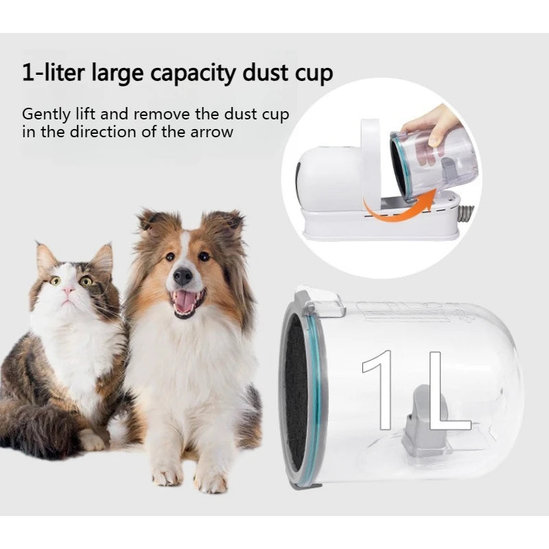⭐ FurBuster Pro™ 🐾 | 7-in-1 Pet Grooming Vacuum with Dryer & Tools